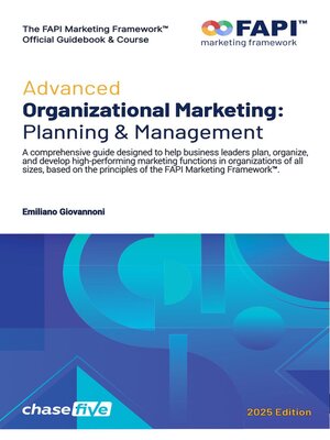 cover image of Advanced Organizational Marketing